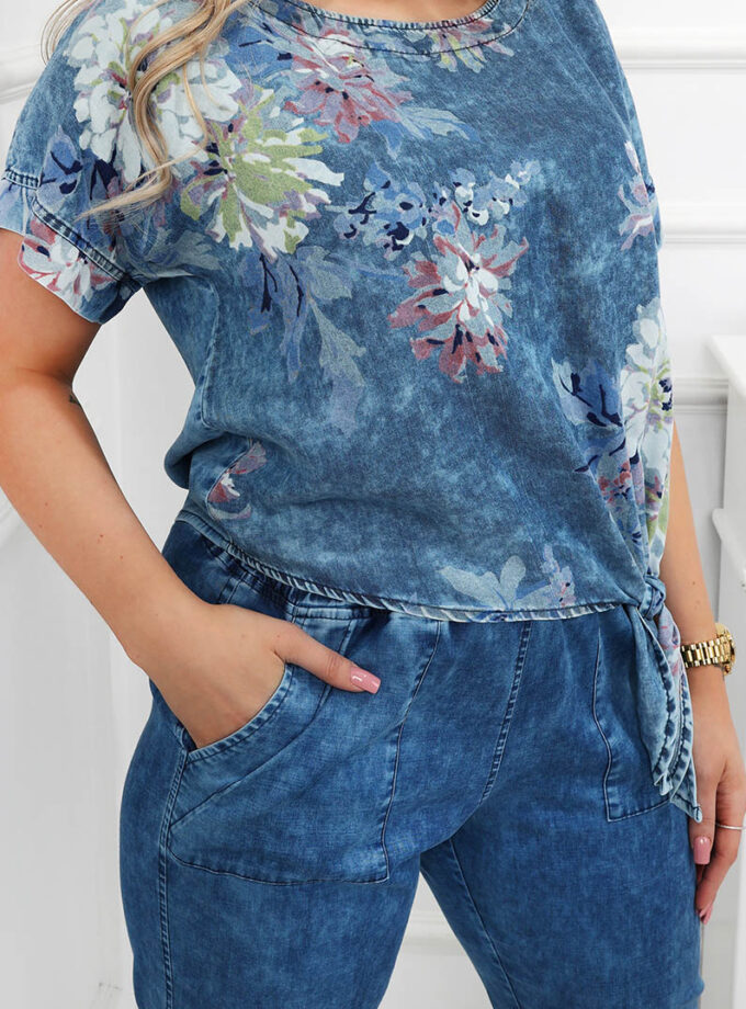 Bluzka Denim Tencel Haremia 44