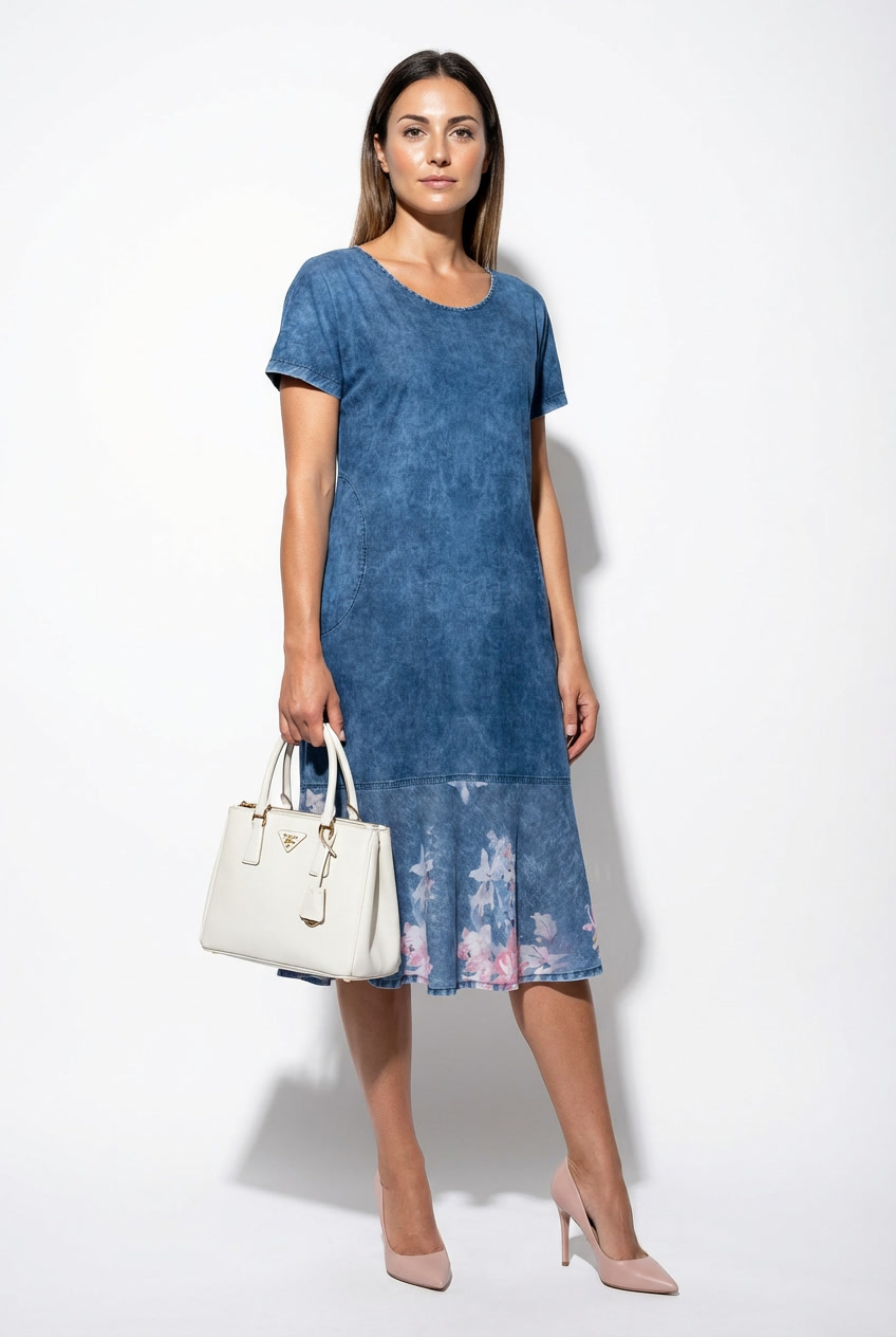 Sukienka jeansowa tencel Lucia